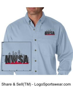 NWSA Men's Denium Shirt Design Zoom
